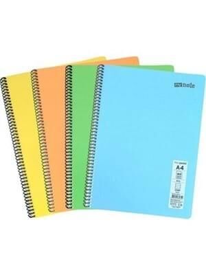 My Note Defter A4 80 Yp. Çizgili Pp Kapak Spiralli Mfxne-a480-ç